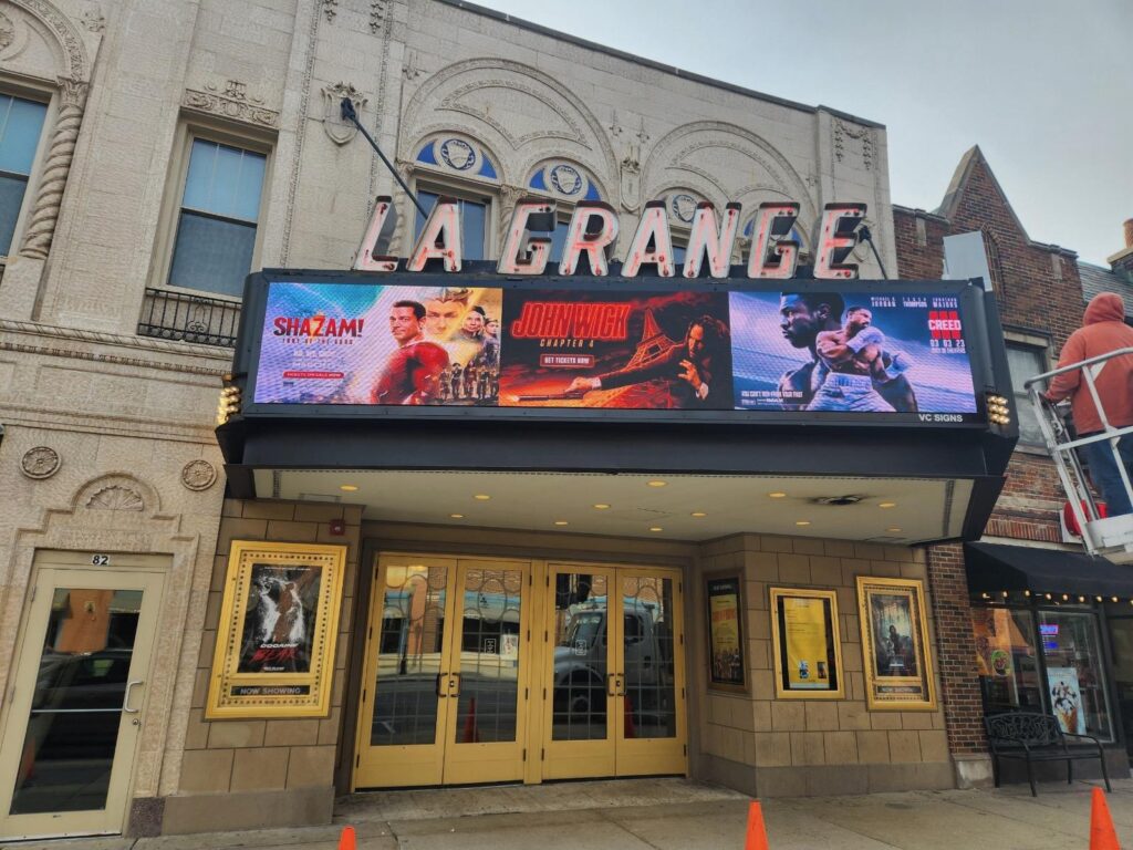 Smart LED Inc. helps Classic Cinemas update their outdoor marquee boards 2 IMG 20230609 181128